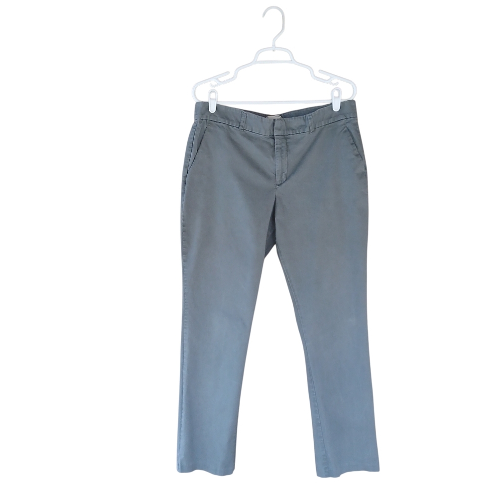 GAP Olive Green Mid Rise Straight Leg Chino Pants Size 12/31